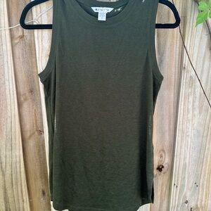 Athleta Women's Olive Green Tank Top